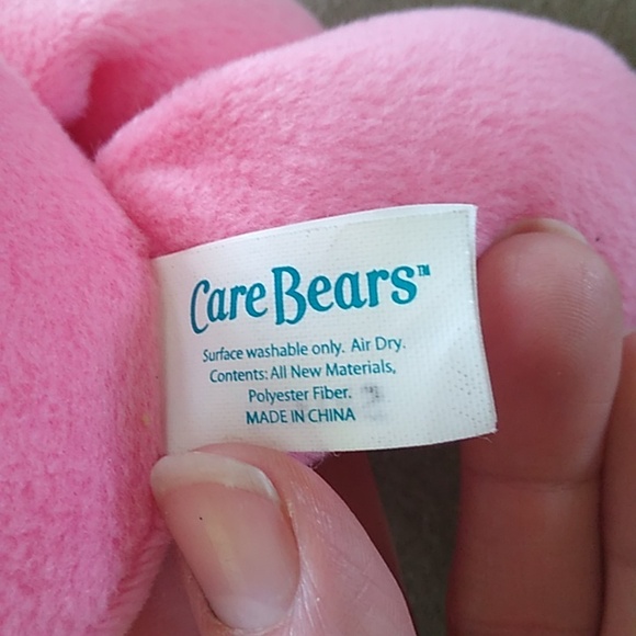 Care Bear 2002 plush stuffed animal VINTAGE LOVE A LOT BEAR - Picture 4 of 14